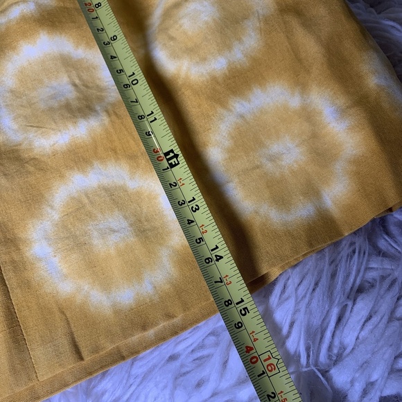 ❤️SOLD❤️J Crew Pleated Tie Die Mini Skirt • - Picture 6 of 7